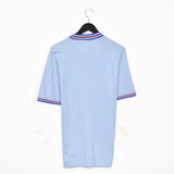 Vintage Get up t-shirt tee blouse top in light blue