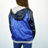 Vintage Champion tracksuit track jacket fleece windbreaker in blue