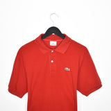 Vintage Lacoste polo shirt tee blouse top in red