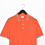 Vintage Lacoste polo shirt tee blouse top in lime orange