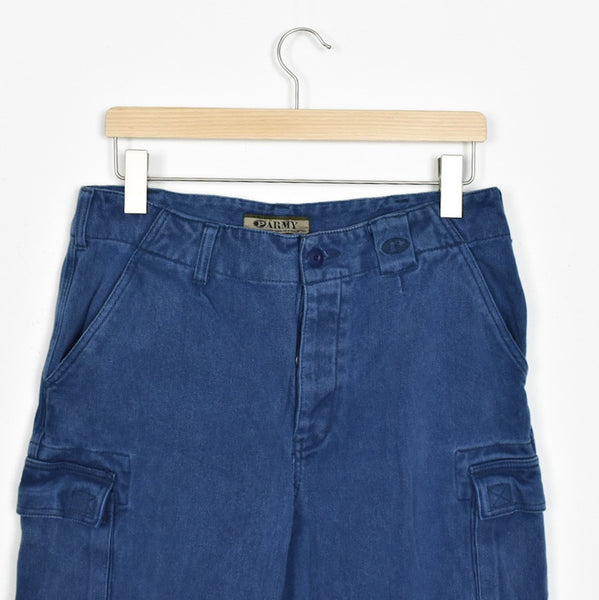 Vintage P army cargo pants jeans trousers pants bottoms joggers in navy