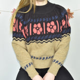 Vintage Sisley sweatshirt jumper sweater top pullover