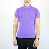 Vintage Lacoste polo shirt t-shirt pullover in purple