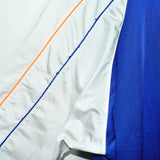 Vintage Kappa tracksuit trackie jacket zip up sweater in white and blue