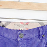 Vintage Burberry jeans bottoms pants in violet