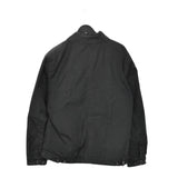 Vintage Tommy Hilfiger bomber jacket windbreaker tracksuit track jacket trackie sweater jumper sweatshirt pullover long sleeve in black, checkered inside