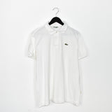 Vintage Lacoste polo shirt tee blouse top in white