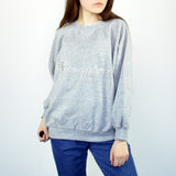 Vintage Champion sweatshirt jumper sweater pullover hoodie in gray