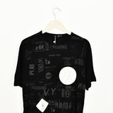 Vintage Original Versace t-shirt top blouse tee in black with a tag