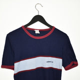 Vintage Adidas t-shirt top blouse tee in blue