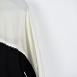 Vintage Champion zip up windbreaker tracksuit track jacket trackie sweater jumper sweatshirt pullover long sleeve in black, white and grey