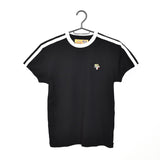 Vintage Energie t-shirt top blouse tee in blue and white