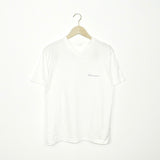 Vintage Champion V-neck t-shirt top blouse tee in white