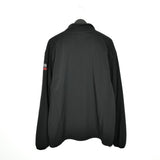 Vintage North Face windbreaker fleece track jacket bomber jacket in black