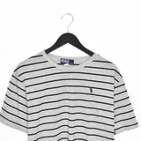Vintage Ralph Lauren t-shirt tee blouse top in grey and black