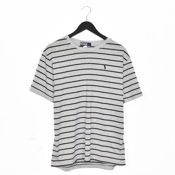 Vintage Ralph Lauren t-shirt tee blouse top in grey and black