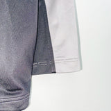 Vintage Kappa zip up jacket tracksuit trackie sweater windbreaker in light and dark grey