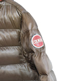 Vintage Colmar puffer jacket windbreaker fleece track jacket bomber jacket in brown