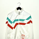 Vintage Adidas x Coca Cola tracksuit trackie jacket zip up sweater in white