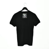 Vintage  t-shirt top blouse tee in black