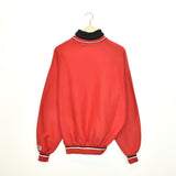 Truly vintage Scarlet Knights Rutgers turtleneck longsleeve tee pullover sweatshirt in red and black