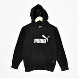 Vintage Puma jumper sweatshirt sweater pullover in black