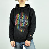 Funky Puma hoodie jumper sweater pullover in black