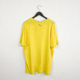 Vintage Puma t-shirt tee blouse top in yellow
