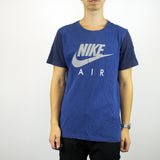 Vintage Nike t-shirt top blouse tee in blue
