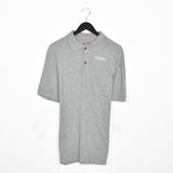 Vintage Kappa polo shirt tee blouse top in grey