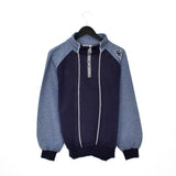 Vintage Kappa quarter zip up jumper hoodie pullover sweatshirt windbreaker track jacket in blue