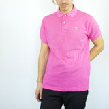 Vintage Lacoste polo shirt t-shirt pullover in pink