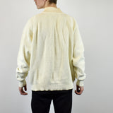 Vintage Kappa sweater pullover jumper in white