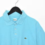 Vintage Lacoste polo shirt tee blouse top in light blue