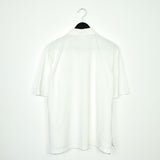 Vintage Adidas polo shirt tee blouse top in white
