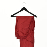 Vintage track pants tracksuit bottoms joggers trousers in maroon