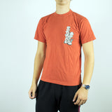 Vintage Adidas t-shirt top blouse tee in orange