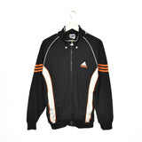 Vintage Adidas tracksuit trackie jacket zip up sweater in black