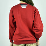 Vintage Adidas sweatshirt hoodie jumper sweater pullover in red