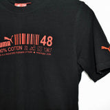 Vintage Puma t-shirt top blouse tee in black and red