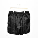 Vintage Puma shorts trousers joggers bottoms pants in black and white