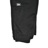 Vintage Helly Hansen ski cargo pants bottoms trousers in black