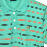 Vintage Lacoste t-shirt top blouse tee in turquoise