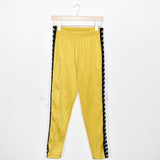 Vintage Kappa track pants trousers joggers bottoms pants in yellow