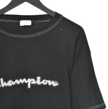 Vintage Champion t-shirt tee blouse top in black and white