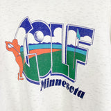 Vintage Grand illusion sportswear jumper longsleeve tee pullover sweatshirt in grey