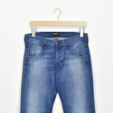 Vintage Lee jeans trousers pants bottoms joggers in blue