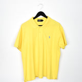 Vintage Ralph Lauren polo shirt tee blouse top in yellow