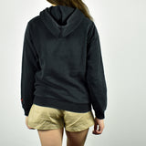 Vintage Puma hoodie jumper sweater pullover in black