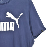 Vintage Puma t-shirt top blouse tee in dark blue